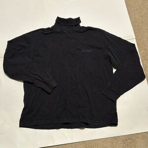 Black Men’s Timberland Plain Turtleneck Large Long Sleeve Winter